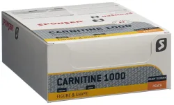 Sponser L-Carnitin 1000 Peach 30 x 25 ml Nahrungsergänzung Gelb, Herren, Größe: 0