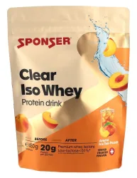SPONSER, Sponser Clear Iso Whey Ice Tea Peach 450 g
