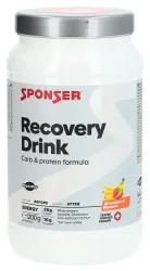 Sponser Recovery Drink Strawberry Banana 1200 g Getränkepulver Weiss, Herren, Größe: 0