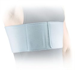 Sporlastic Rippengürtel Männer S weiss