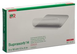 Suprasorb H Hydrokolloid-Verband dünn, 5x10cm (10 Stk)
