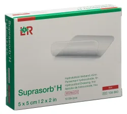Suprasorb H Hydrokolloid-Verband dünn, 5x5cm (10 Stk)