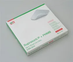 Suprasorb P + Phmb antimikrobieller Schaumverband 15x15cm 5 Stk