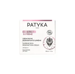 Patyka Age Global Supreme hochwertige Creme reichhaltig festigend 50 ml