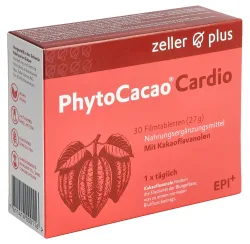Zeller Phytocacao Cardio Filmtabletten 30 Stück