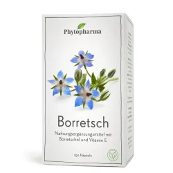 Phytopharma Borretsch 500mg Kapseln (190 Stk)