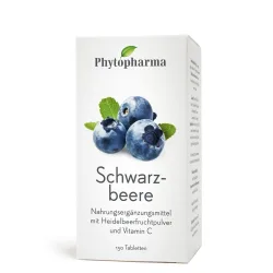 Phytopharma Schwarzbeere-Tabletten (150 Stk)