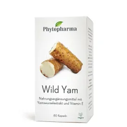 Phytopharma Wild Yam Kapseln 80 Stück