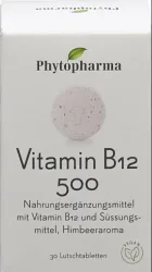 Phytopharma - Vitamin B12500 Lutschtablette, 30 Stück