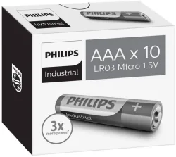 Philips Batterien Alkaline Aaa/Lr03 10 Stk