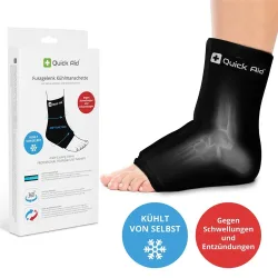 Quick Aid Fussgelenk Kühlmanschette M