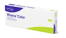Rhena Color Elastische Binden 4cmx5m blau 10 Stk
