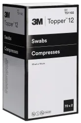 Topper 12 NW Kompressen 10x10cm steril 140 Stk