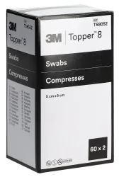 Topper 8 NW Kompressen 5x5cm steril 60 x 2 Stk