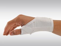 Tale Elastische Daumenbandage M weiss (1 Stück)
