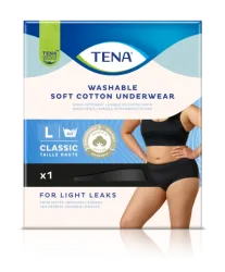 Tena Washable Cotton Classic L schwarz 4 Stk