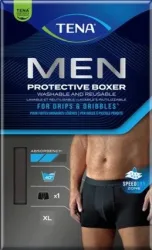 Tena Men waschbare Unterhose schwarz, Grösse XL, Hüftumfang 102-107cm (1 Stk)