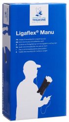 THUASNE Ligaflex Manu Handgelenkbandage Grösse 2 links schwarz (1 Stück)