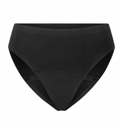 The Female Company Periodenslip schwarz, Seamless, Grösse L, Hüftumfang 101-103cm (1 Stk)