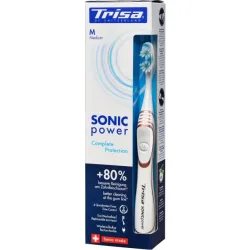 Trisa - Schallzahnbürste Sonicpower Complete Protection Medium, Zufallsauswahl, 1 Stück
