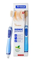 Trisa - Zahnbürste Sonicpower Pro Interdental Soft Akku, Zufallsauswahl, 1 Stück