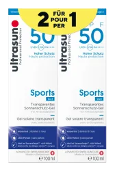 ultrasun Sports Gel LSF 50 (2x100ml)
