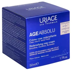 Uriage Age Absolu Rosé-Creme straffend Topf 50 ml