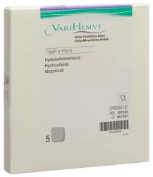 VariHesive Verband 15x15cm extra dünn (5 Stk)