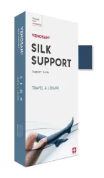 Venosan Silk A-D Support Socks M jeans 1 Paar