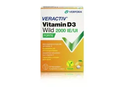Veractiv Vitamin D3 Wild Kautabletten 2000 IE vegan 60 Stück