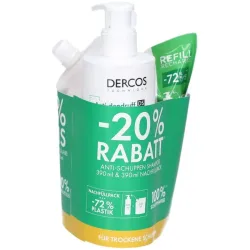 Vichy Anti-Schuppen Shampoo trocken + Nachfüllpack