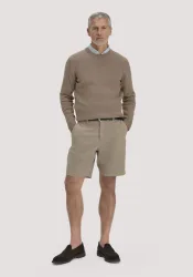 hessnatur Herren Chino Shorts LENN Regular aus Bio-Baumwolle - braun Grösse38