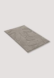 hessnatur Badematte SELVA aus Bio-Baumwolle - beige Grösse50x80 cm