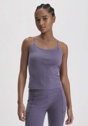hessnatur Loungewear Top Fitted ACTIVE COMFORT aus Bio-Baumwolle - lila Grösse42