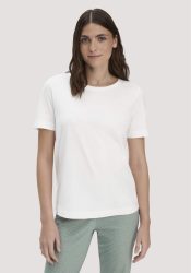 hessnatur Damen Schlaf T-Shirt PURE COTTON aus Bio-Baumwolle - weiß Grösse38
