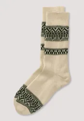 hessnatur Norwegersocke aus Bio-Schurwolle - grau - Größe 42/43
