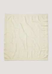 hessnatur Baby Strickdecke aus Bio-Merinowolle - natur - Größe 80x100 cm