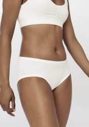 hessnatur Damen Panty PURE BALANCE aus Bio-Baumwolle und TENCEL™ Modal - weiß Grösse36