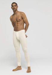 hessnatur lange Herren Pants PURE NATURE aus Bio-Baumwolle - naturfarben Grösse5 = M
