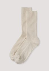 hessnatur Socken im aus Bio-Baumwolle - naturfarben Grösse40/41