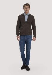hessnatur Herren Jeans JASPER Slim aus Bio-Denim - blau Grösse36/34
