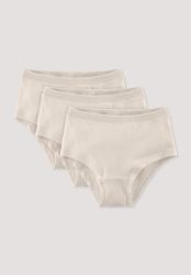 hessnatur Kinder Mädchen Panty Regular Cut aus Bio-Baumwolle - naturfarben Grösse134/140