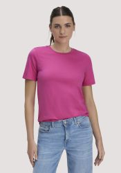 hessnatur Damen T-Shirt Regular aus Regenerative Organic Cotton (ROC) - lila Grösse48