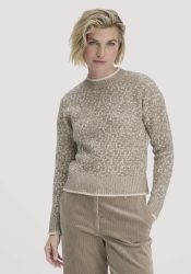 hessnatur Damen Strick Pullover Relaxed BETTER RECYCLING aus Bio-Merinowolle - beige GrösseXL