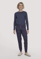 hessnatur Damen Schlafhose PURE FLOW aus TENCEL™ Modal - naturfarben Grösse48