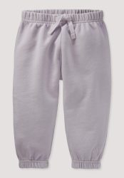 hessnatur Baby Sweathose GARMENT DYE aus Bio-Baumwolle - lila Grösse98/104