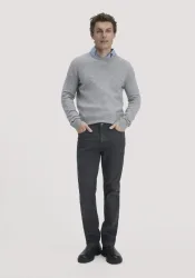 hessnatur Herren Jeans BEN Regular Straight BETTER RECYCLING aus Bio-Denim - schwarz Grösse34/32