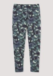 hessnatur Kinder Leggings aus Bio-Baumwolle - blau Grösse110/116