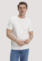 hessnatur Herren T-Shirt Regular aus Regenerative Organic Cotton (ROC) - weiß Grösse50