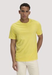 hessnatur Herren Heavy Jersey Shirt Relaxed aus Bio-Baumwolle - gelb Grösse48